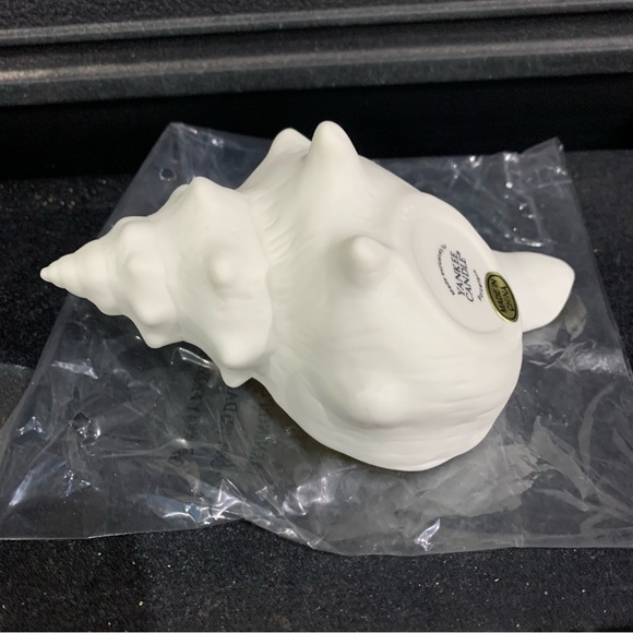 Yankee Candle Porcelain Conch Shell Tea Light Votive Candle Holder - Picture 7 of 10
